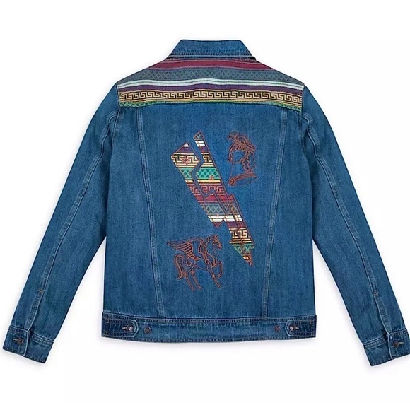 COPY - New⚡️ Hercules Denim Jacket Unisex, Size XL 25th Anniversary from Disney… - Picture 4 of 7